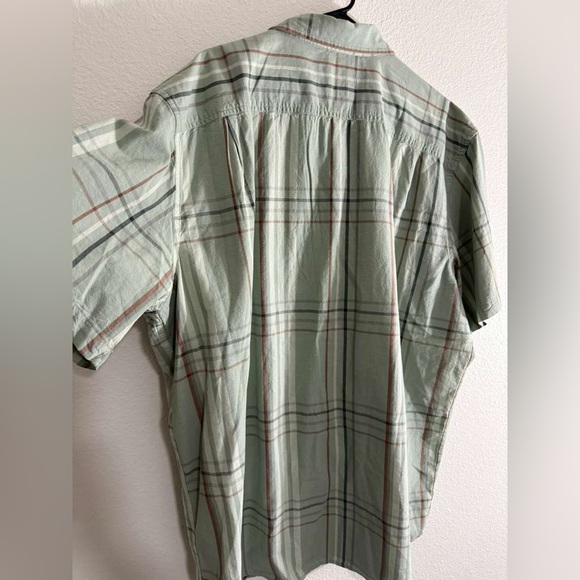 Carhartt Green Plaid Casual Button Down Shirt - Picture 2 of 3